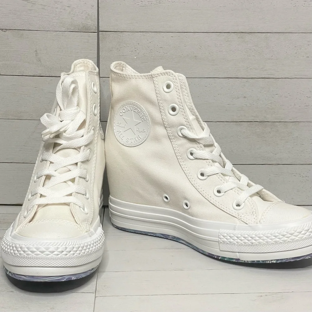 CONVERSE Chuck Taylor All Star Platform Wedge Heel Sneakers - Picture 5 of 13